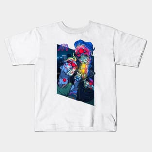 Cyberpunk Maelstorm date night Kids T-Shirt